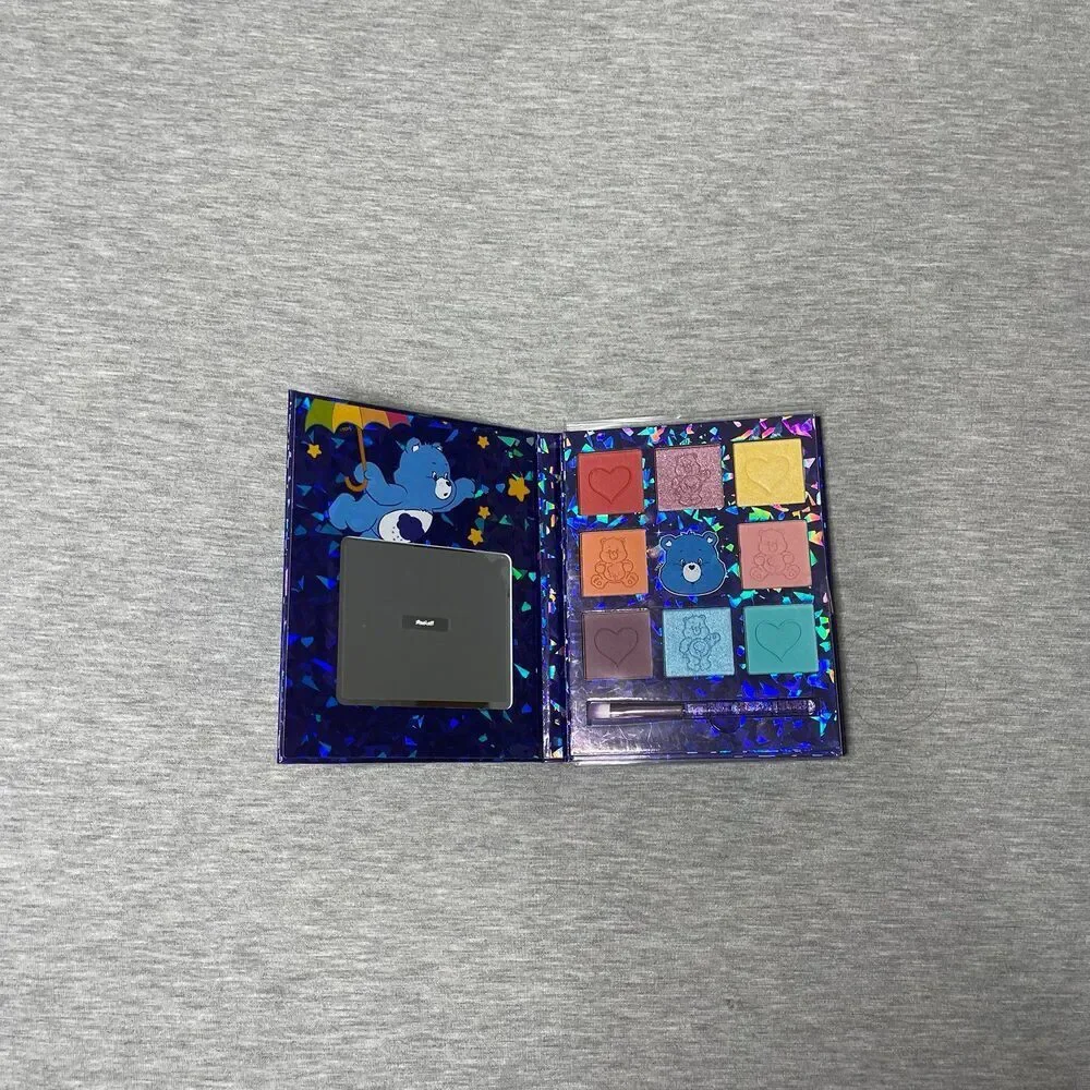 Car Bears Kids Squishy Powdered Eye Shadow Palette